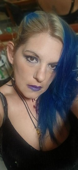 Blue hair