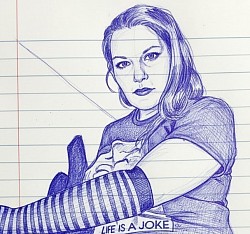 Sketch scooter